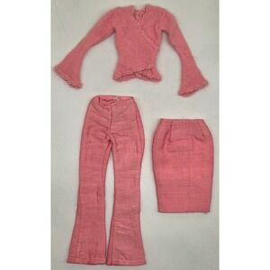 Tonner-Tyler Wentworth 16" Doll Clothes "Coral Skirt/Pants & Wrap Sweater" As is